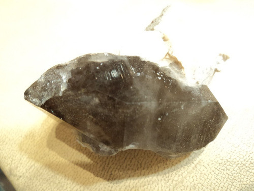 Mineral Roca Cristal Cuarzo Ahumado Fume Bitermin Microclino 0