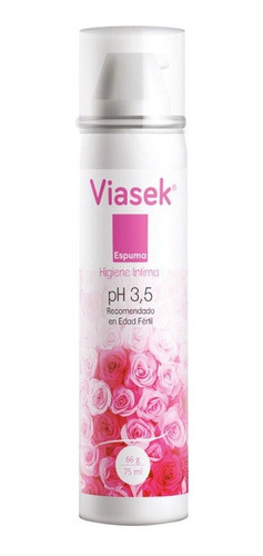Viasek Espuma De Higiene Íntima Ph 3.5 X 75 Ml 0