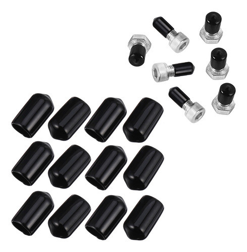 Protetor De Rosca 200pcs Plug Pvc Durável Resistente 1