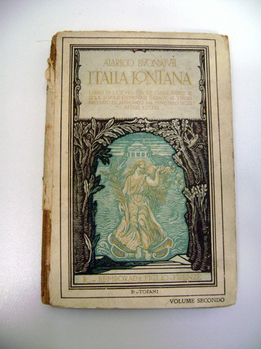 Italia Lontana Vol 2 Alarico Buonaiuti Italiano 1925 Boedo 0