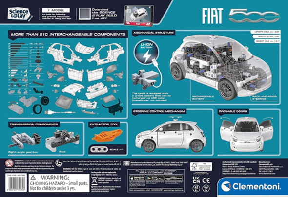 Laboratório Mecânica - Fiat 500 Elétrico - Ciência E Jogo - 1