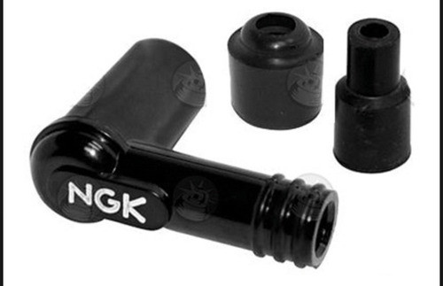 Capuchon De Bujia Ngk Lb05fp 8030 Black Negro 0
