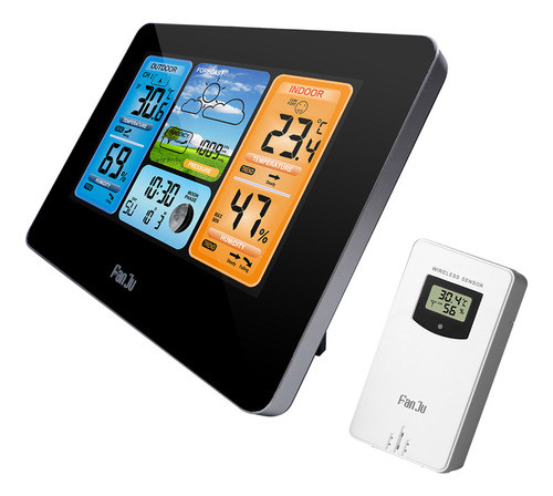 Relógio Meteorológico Digital Usb, Termômetro, Previsão, Ali 0