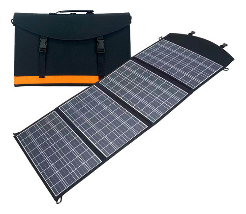 Painel Solar Dobrável Portátil 60wcarregador Bateria E Celua 1