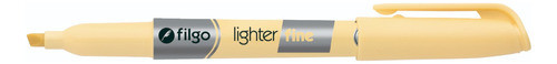 Resaltador Marcador Filgo Lighter Fine Amarillo Pastel 0