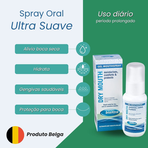 Spray Oral Bioxtra Boca Seca Alivio Saliva Artificial 1