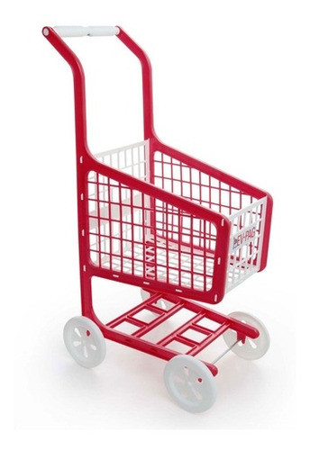 Carrinho De Supermercado Infantil Lev-pag - Vermelho 0