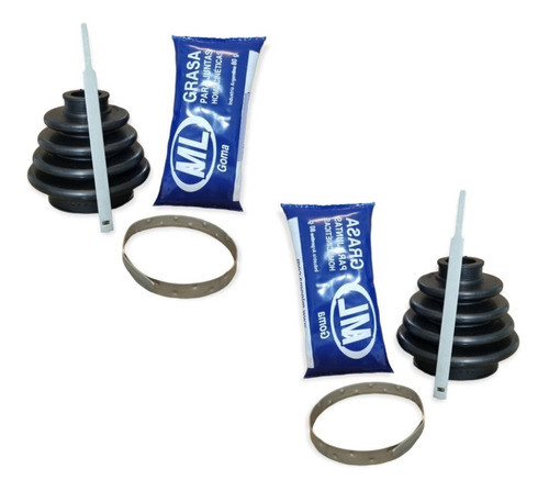 Kit X2 Fuelle Semieje Lado Caja Volkswagen Gol Gacel Saveiro 0