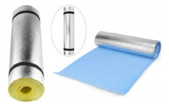 Colchoneta Aluminizada Aislante Goma Eva 1.80 M Camping Cuo 0