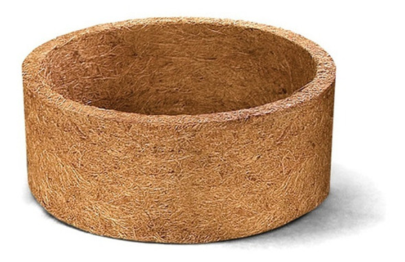 Vaso Para Plantas Ornamentais Fibra Coco Natural Grande N°4 0