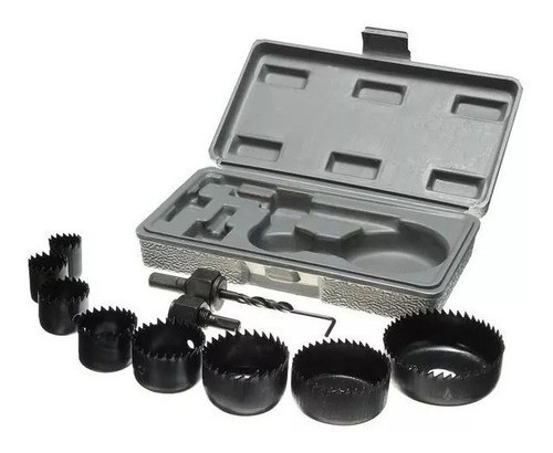 Mechas Sierra Copa Madera Durlock Juego 11 Pz Microcentro 0