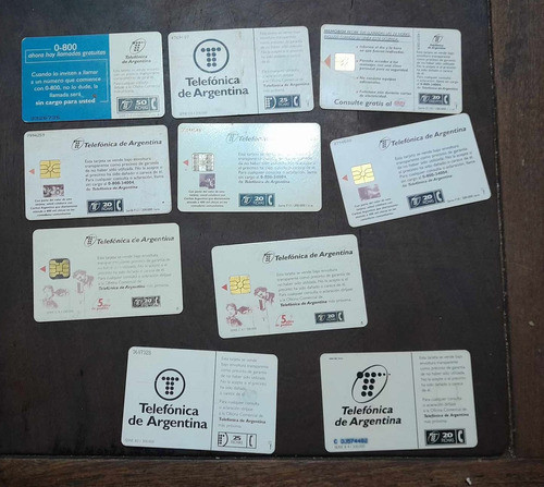 10 ** Tarjetas Telefónicas ** Año 1996 (e) 1