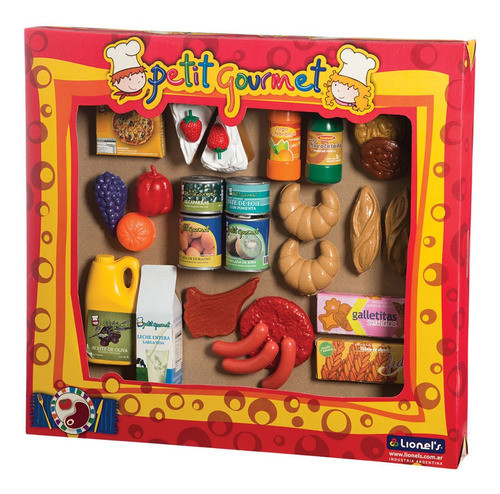 Caja De Comiditas. Juguete De Cocina Petit Gourmet 0