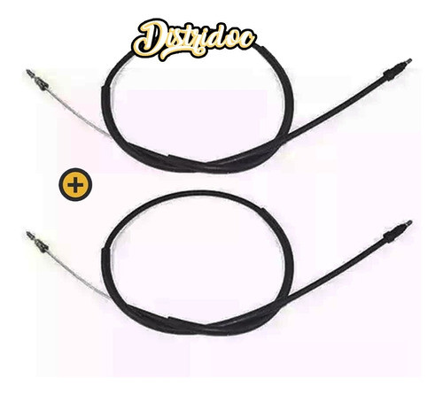 Juego Cable De Freno Peugeot 205 Campana X 2 1