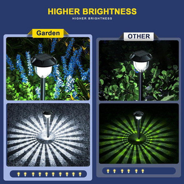 Alfiot Solar Pathway Lights Outdoor, Paquete De 6 Luces Sola 1
