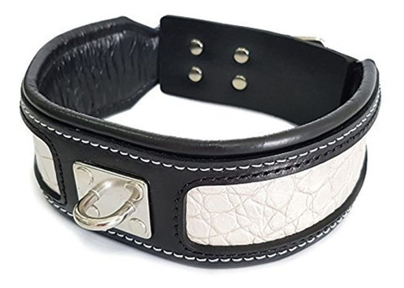 Bestia Collar De Perros Grandes De Cuero Genuino. 2.5 Pulgad 0 Bestia Collar De Perros Grandes De Cuero Genuino. 2.5 Pulgad 0