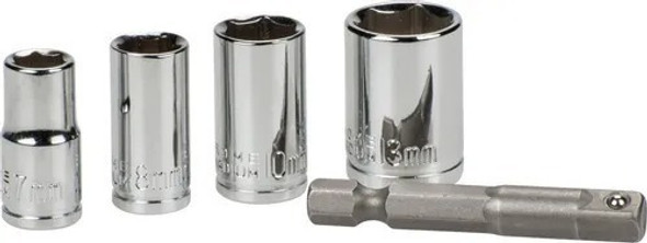 Juego 5 Piezas De Puntas Tubo Para Atornillador 7 A 13 Mm 1
