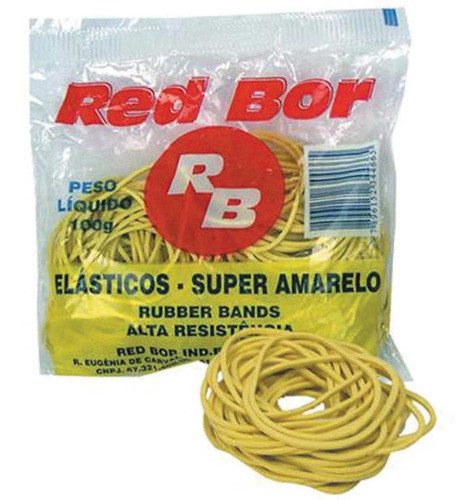 Elastico Amarelo Especial 100g 0