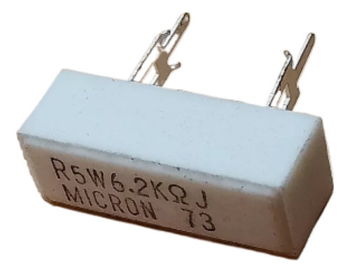 Resistencia Micron 6,2. K. X 5 Watts 0