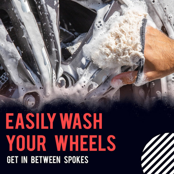 Maxshine - Manopla De Lavado De Microfibra Para Rueda De Ded 1