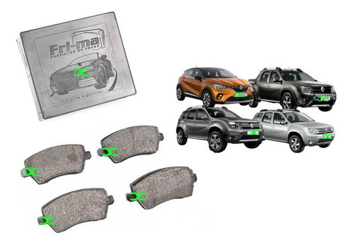 Pastillas De Freno Delanteras Renault Capture 1.6 Duster 1.6 0