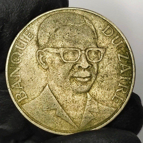 Congo 10 Makuta 1975 Antigua Moneda Colección 1