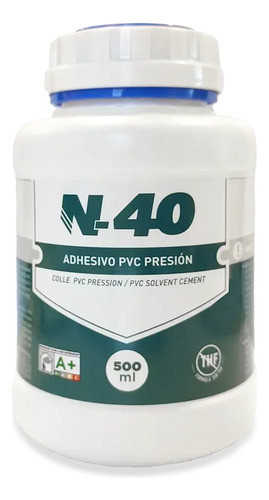 Adhesivo Para Pvc N-40 X 500 Ml 0