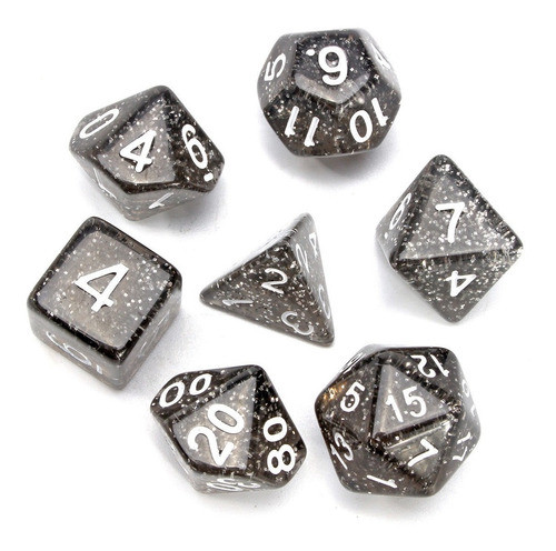 Trpg Poliédrica 7pcs/set Juegos De Calabozos Y Dragones Dado 1