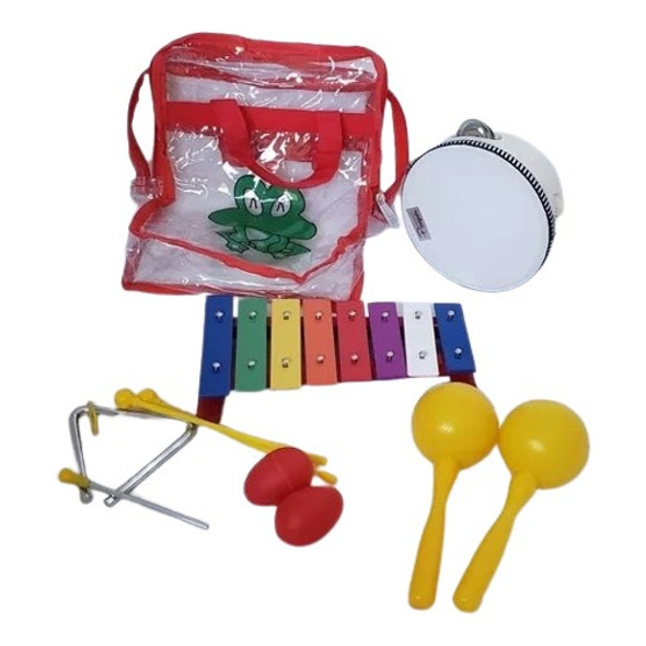Set De Percusion Infantil Parquer Tz5l Open Music Pq 0