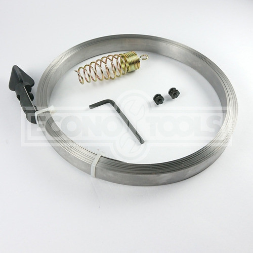 Cinta Destapa Cañerias Metalica Acero Templado 15 Mts El Abu 1