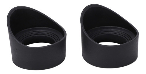 2pcs Microscópios Eyecups De Borracha Profissional Dobrável 1