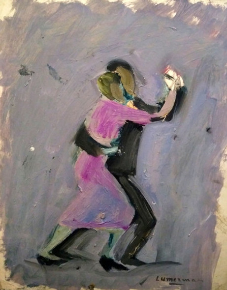 Tango, Oleo De Juana Lumerman 0
