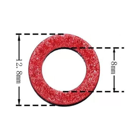 Kit 50 Pç Anel Vedação Óleo Rabeta Motor Popa Yamaha 2t/4t 1