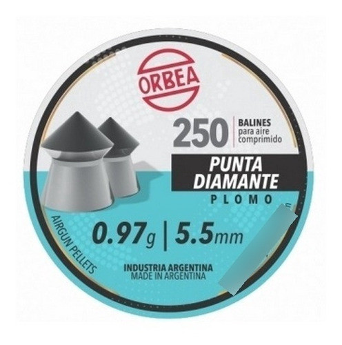 Balines Orbea 5,5 Punta Diamante X 250 Balines 0