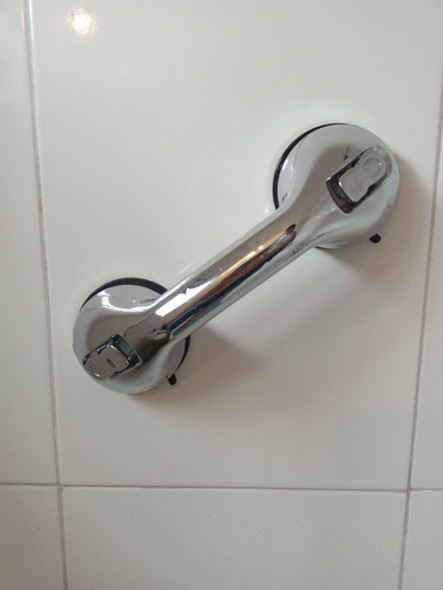 Morph Manija Doble Succión Soporte Para Baño Barra 0