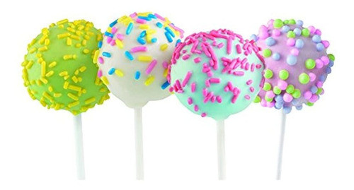Sweet Creations 100 Palitos De Plástico Reutilizables Para T 1