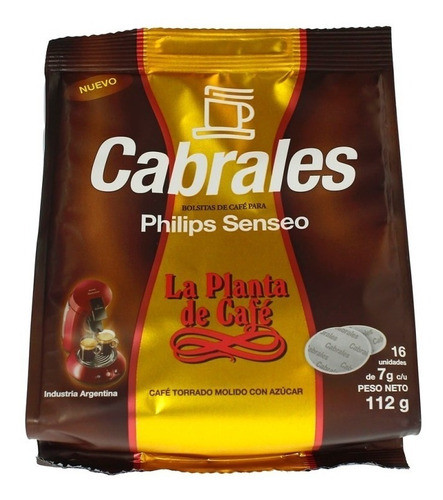 Café Cabrales 4 Bolsas De Capsulas Senseo 0