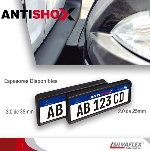 Nissan March 17/2020 Marco Cubre Porta Patente Antishox®25mm 1