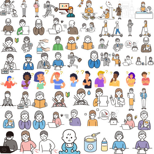 Pack  1000 Svg Imagens Coloridas Para Videoscribe + Bônus 1