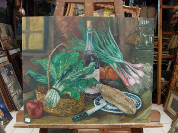 G. Lubrano / Naturaleza Muerta / Oleo / 50 X 60 # 1616 1