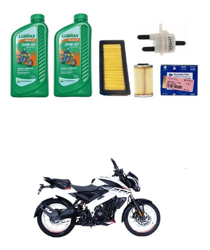 Kit Filtros De Aceite 200ns + Petrobras Mineral - Gb Motos 0