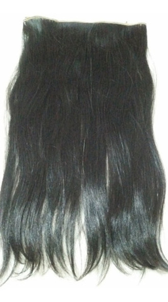 Cortinas De Cabello Natural 35 Cms X 1 Metro De Ancho 0