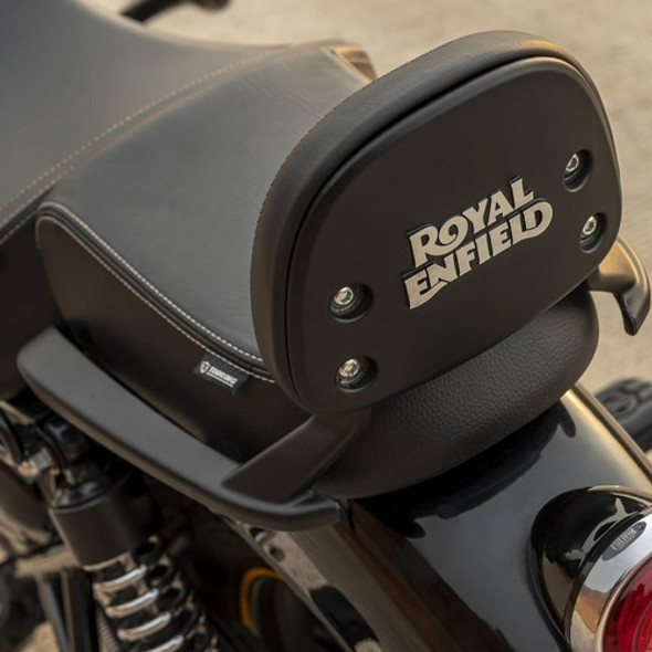 Asiento Pasajero Negro Royal Enfield Meteor 350 1