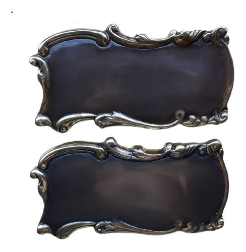 Placas Funerarias De Bronce N° 5  20 Cm X 10 Cm 1