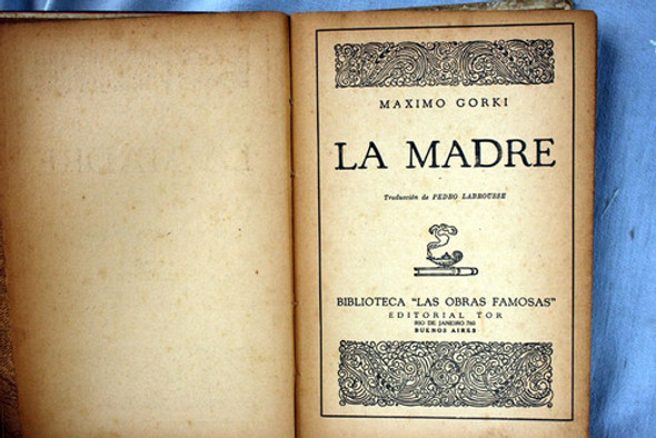 La Madre Maximo Gorki Editorial Tor 1