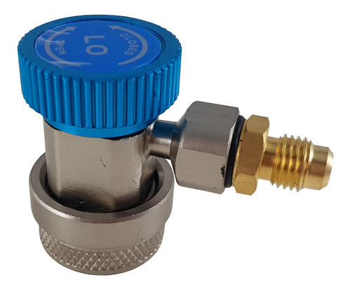 Valvula Acople Rapido Baja 1/4 Aire Automotor R134a Zero 0