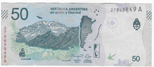 !!! Nuevo Billete De 50 Pesos Condor Andino !!! 0