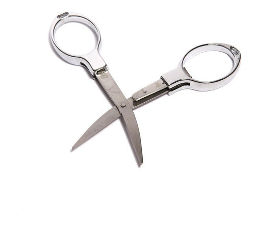 Kit 2 Tesouras Dobráveis Aço Inox Afiadas Tesourinhas Dabdog 1