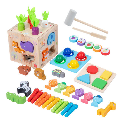 Brinquedo Educacional Forma Classificador Brinquedo Caixa De 0