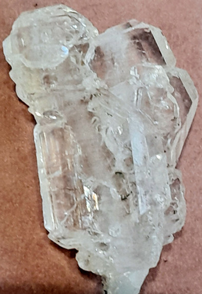 Mineral Cristales De Roca Cuarzos Hialinos Faden Habito 0
